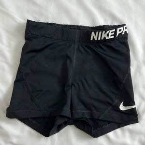 Nike Pro womens shorts size XS black